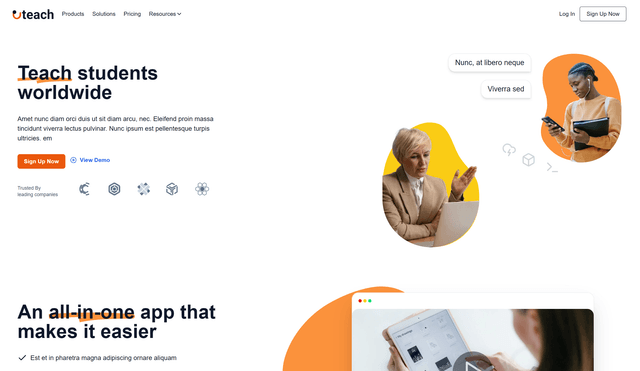 pwa-teach screenshot